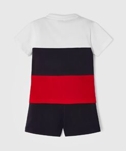 Mayoral Σετ Κοντομάνικη Μπλούζα και Βερμούδα 