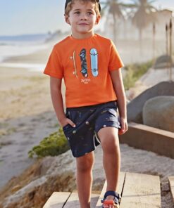 Mayoral Σετ Κοντομάνικη Μπλούζα και Βερμούδα 