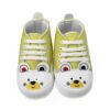 Παπουτσάκια Βρεφικά Αγκαλιάς με Σχέδιο Ζωάκι - Κίτρινα (70055)