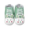 Παπουτσάκια Βρεφικά Αγκαλιάς με Σχέδιο Ζωάκι - Πράσινα (70128)