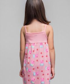 Peppa Pig Φόρεμα με Σχέδιο Πέππα το Γουρουνάκι - Ροζ