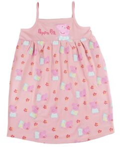 Peppa Pig Φόρεμα με Σχέδιο Πέππα το Γουρουνάκι - Ροζ