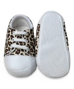 Παπουτσάκια Βρεφικά Αγκαλιάς με Άνιμαλ Πριντ Σχέδιο (70588)