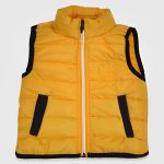 Παιδικό Μπουφανάκι Αμάνικο Καπιτονέ - Κίτρινο (71631)