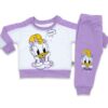 Βρεφικό Σετ Μπλουζίτσα και Παντελονάκι με Ηρωίδα Κινουμένων Σχεδίων - Λιλά (71571)