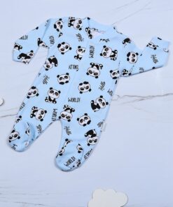 Φορμάκι Βρεφικό με Σχέδιο Ζωάκι Πάντα – Σιέλ