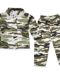 Βρεφικό Πιτζαμάκι με Μπλουζίτσα και Παντελονάκι σε Σχέδιο Παραλλαγής - (71829)