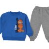 Βρεφικό Σετ Φόρμες Μπλουζίτσα και Παντελόνι με Ήρωα Κινουμένων Σχεδίων - Μπλε (ΓΚΑ-72855)
