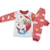 Βρεφικό Σετ Μπλουζίτσα και Παντελονάκι με Σχέδιο Προβατάκι "Sleep Well" - Κοραλί