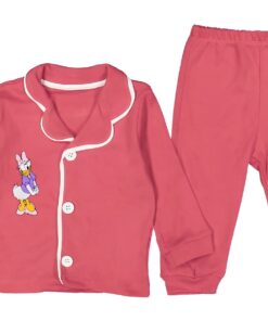 Βρεφικό Σετ Πιτζάμες Μπλούζα και Παντελόνι με Ήρωα Κινουμένων Σχεδίων - Ροδί (ΝΤΕ-ΝΤΑΙ-73962)