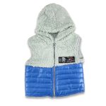 Ζακετάκι Αμάνικο Fleece με Κουκούλα - Πράσινο (72615)