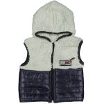 Ζακετάκι Αμάνικο Fleece με Κουκούλα - Πράσινο (72661)