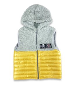 Ζακετάκι Αμάνικο Fleece με Κουκούλα - Πράσινο (72668)