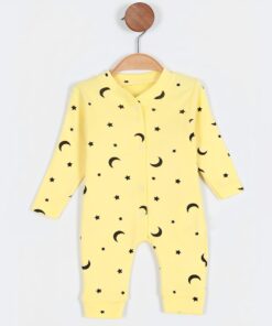 Φορμάκι Βρεφικό με Σχέδιο και Ανοιχτά Ποδαράκια – Κίτρινο (77060)