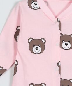 Φορμάκι Βρεφικό με Σχέδιο και Ανοιχτά Ποδαράκια – Ροζ (76989)