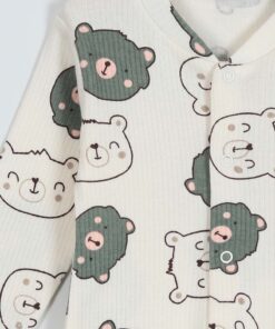 Φορμάκι Βρεφικό με Σχέδιο και Κλειστά Ποδαράκια - Πράσινο (76955)