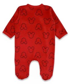 Disney Φορμάκι Βελουτέ με Σχέδιο Μίκυ Μάους - Κόκκινο (78076)