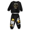 Joyce Παιδικό Σετ Φόρμες Χοντρές Μπλούζα και Παντελόνι - Μαύρο (2362115)
