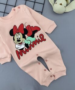 Βρεφικό Φορμάκι με Σχέδιο Ήρωα Κινουμένων Σχεδίων - Σομόν (ΜΙΝ-77645)