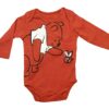 Βρεφικό Κορμάκι με Ήρωα Κινουμένων Σχεδίων - Κεραμιδί (ΓΟΥΙ-77690)