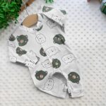 Φορμάκι Βρεφικό με Σχέδιο Αρκουδάκια και Ανοιχτά Ποδαράκια - Πράσινο (81320)