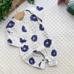 Φορμάκι Βρεφικό με Σχέδιο και Ανοιχτά Ποδαράκια - Μπλε (81335)