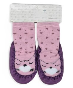 Καλτσοπάπουτσα με Σχέδιο Ζωάκι - (80995)