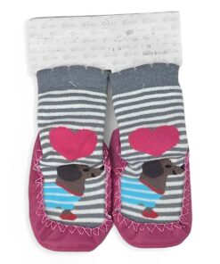 Καλτσοπάπουτσα με Σχέδιο Ζωάκι - (81005)