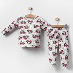 Παιδικό Σετ Πιτζάμες Λεπτές Μπλουζίτσα και Παντελονάκι με Σχέδιο Ήρωα Κινουμένων Σχεδίων (81389)