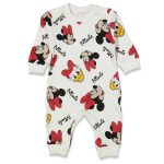 Βρεφικό Φορμάκι με Ήρωα Κινουμένων Σχεδίων - Άσπρο (ΜΙΝ-81464)