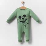 Βρεφικό Φορμάκι με Σχέδιο Φιγούρα Ήρωα κινουμένων Σχεδίων - Πράσινο (ΜΙΚ-81431)