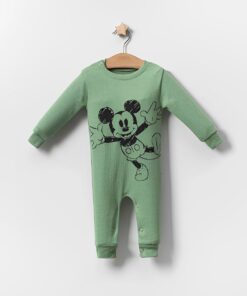 Βρεφικό Φορμάκι με Σχέδιο Φιγούρα Ήρωα κινουμένων Σχεδίων - Πράσινο (ΜΙΚ-81431)