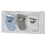 Καλτσούλες Βρεφικές Σετ 3 Ζευγάρια  -  0-6 Μηνών (82952)