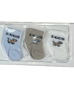 Καλτσούλες Βρεφικές Σετ 3 Ζευγάρια  -  0-6 Μηνών (82952)