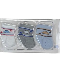 Καλτσούλες Βρεφικές Σετ 3 Ζευγάρια  -  0-6 Μηνών (82971)