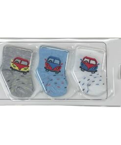 Καλτσούλες Βρεφικές Σετ 3 Ζευγάρια  -  0-6 Μηνών (82974)