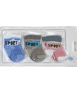 Καλτσούλες Βρεφικές Σετ 3 Ζευγάρια  -  0-6 Μηνών (82981)