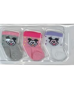Καλτσούλες Βρεφικές Σετ 3 Ζευγάρια  -  0-6 Μηνών (83006)