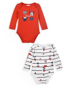 Disney Κορμάκια 2 Tεμάχια με Σχέδιο Μίννι Μάους - (83656) Disney Κορμάκια 2 Tεμάχια με Σχέδιο Μίννι Μάους - (83656)