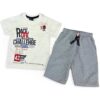 Παιδικό Σετ Μπλούζα Κοντομάνικη και Βερμούδα "Challenge" - (84521)