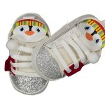 Παπουτσάκια Βρεφικά Αγκαλιάς με Σχέδιο Ζωάκι Πιγκουίνο - Μπεζ (84246)