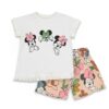 Παιδική Σετ Μπλούζα και Σορτσάκι με Ήρωα Κινουμένων Σχεδίων - Σομόν (86294)