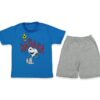 Παιδικό Σετ Μπλούζα και Σορτσάκι με Ήρωα Κινουμένων Σχεδιών - Μπλε (85861)