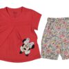 Σετ Βρεφική Κοντομάνικη Μπλούζα σε Γραμμή Χαμόγελο με Σορτσάκι με Ήρωα Κινουμένων Σχεδίων - Κοραλί (84970)