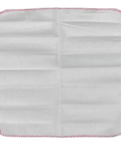 Βρεφικές Βαμβακερές Λαβέτες (Πανάκια) Πολυτελείας 6 Τεμάχια 25×25 cm – Ροζ (88408)