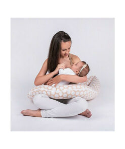 Βρεφικό Μαξιλάρι Φωλιά Διπλής Όψης με Σχέδιο Ζωάκια, 80×50εκ, 0-6 Μηνών (88181)