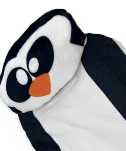 Βρεφικό Στρωματάκι Αλαξιέρα και Μαξιλαράκι με Σχέδιο Πιγκουίνο, 55×38εκ, 0-6 Μηνών (88117)