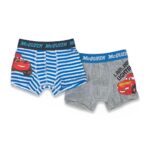 Disney Παιδικά Μποξεράκια Σετ Δύο Τεμαχίων με Σχέδιο Κεραυνό ΜακKουίν - (88865)