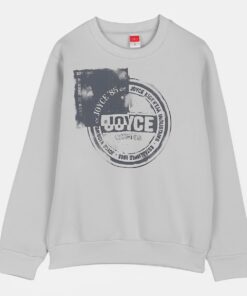 Joyce Παιδικό Σετ Φόρμες Χοντρές, Μπλούζα και Παντελόνι - Γκρι (89230)