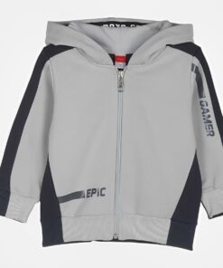 Joyce Παιδικό Χειμερινό Σετ Φόρμες Χοντρές Ζακέτα και Παντελόνι - Γκρι (89408)